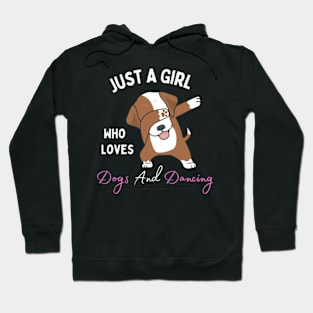 Just-A-Girl-Who-Loves-Dogs-And Dancing Hoodie